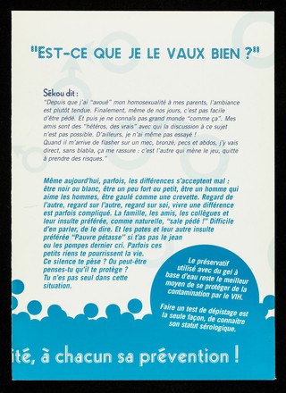 Moi et les autres : "Est-ce que je le veux bien?" / AIDES.