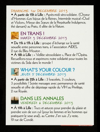 Semaine santé sex : parce qu'on l'aime, on se pose des questions!  / AIDES.