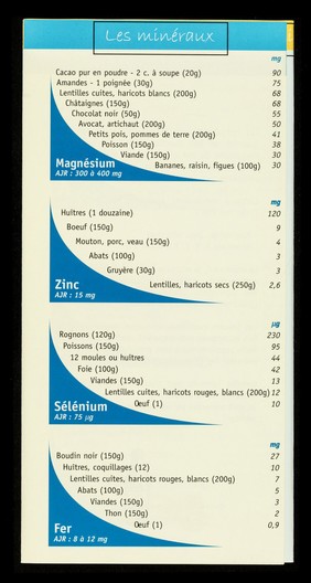 Vitamines et minéraux : cahier pratique : nutrition & VIH / ALS, Association de lutte contre le sida.