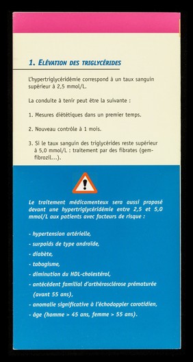 Dyslipidémie et anti-rétroviraux : cahier pratique : nutrition & VIH / ALS, Association de lutte contre le sida.
