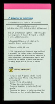 Dyslipidémie et anti-rétroviraux : cahier pratique : nutrition & VIH / ALS, Association de lutte contre le sida.