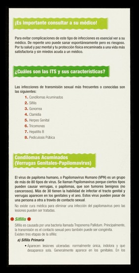Las infecciones de transmisión sexual (ITS) / ARCAT.