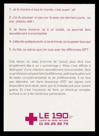 J'ai un truc sur le gland.