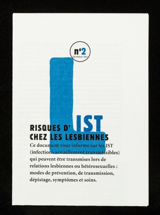 Risques d'IST chez les lesbiennes / Crips Île-de-France.