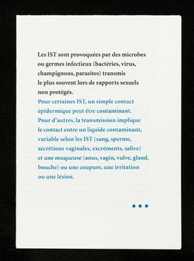 Risques d'IST chez les lesbiennes / Crips Île-de-France.