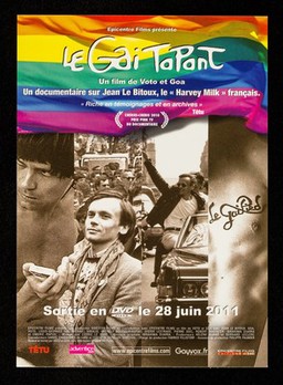 Epicentre Films présente Le Gai Tapant : un film de Voto et Goa : un documentaire sure Jean Le Bitoux, le "Harvey Milk" français ... sortie en DVD le 28 juin 2011.