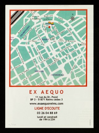 Ex Aequo : si vous êtes gais, lesbiennes, bi, trans ou proches de ces sensibilités, rejoignez-nous! / Ex aequo.