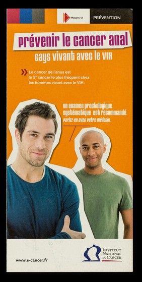 Prévenir le cancer anal : gays vivant avec le VIH / Institut National du Cancer.