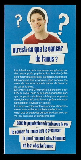 Cancer et VIH : Prévenir le cancer de l'anus / Institut National du Cancer.