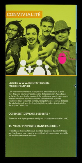 Séropotes Paris : association LGBT de convivalité entre séropositifs.