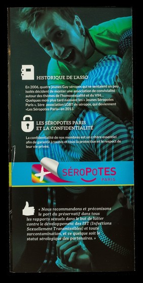 Séropotes Paris : association LGBT de convivalité entre séropositifs.