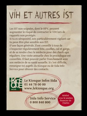 Tu suces? #1, Sex anatomy / Le Kiosque Infos Sida.