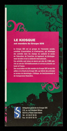 Le Kiosque : www.lekiosque.org : accueillir, écouter, soutenir, informer, orienter / Le Kiosque Infos Sida.