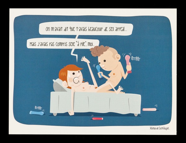 On m'avait dit que t'avais beaucoup de sex appeal... : mais j'avais pas compris que sexe "à pile", moi... / Ligne Azur.
