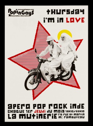 Thursday I'm in love : apero pop rock inde chaque 1er jeudi du mois, 19h30/22h30 : La Mutinerie, 176 rue St. Martin ... / Popingays.