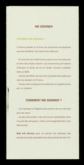 SIDA : en parler, ça aide ... / Sida Info Service.