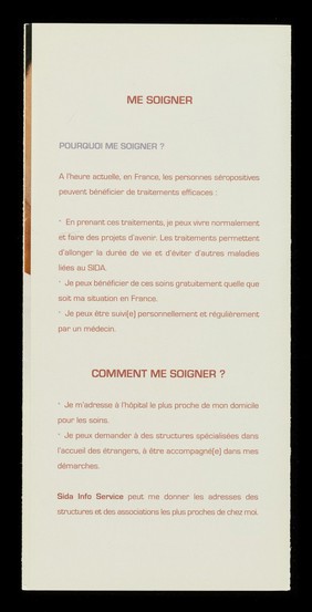 SIDA : en parler, ça aide ... / Sida Info Service.