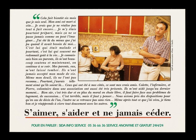 "Hier nous étions deux... : aujourd'hui, je réapprends à vivre." / Ministère de la Santé Publique et de l'Assurance Maladie ... [and 16 others].