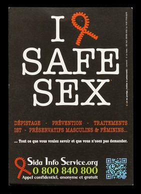 I [red ribbon] safe sex : dépistage, prévention, traitements, IST, préservatifs masculins & féminins... tout ce que vour voulez savoir et que vous n'osez pas demander / Sida Info Service ... un service de SIS Association.