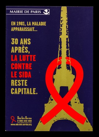 En 1981, la maladie apparaissait... : 30 ans après, la lutte contre le sida reste capitale : l'expo Sex in the City s'installe à Bastille du 19 novembre au 4 décembre / Solidarité Sida en partenariat avec la Mairie de Paris.