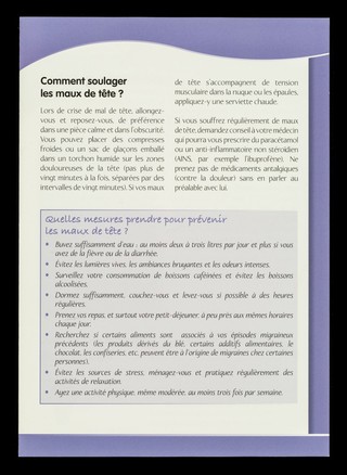 Hépatite C : gérer les effets indésirables des traitements. No.4, Maux de tête / SOS Hépatites Fédération.