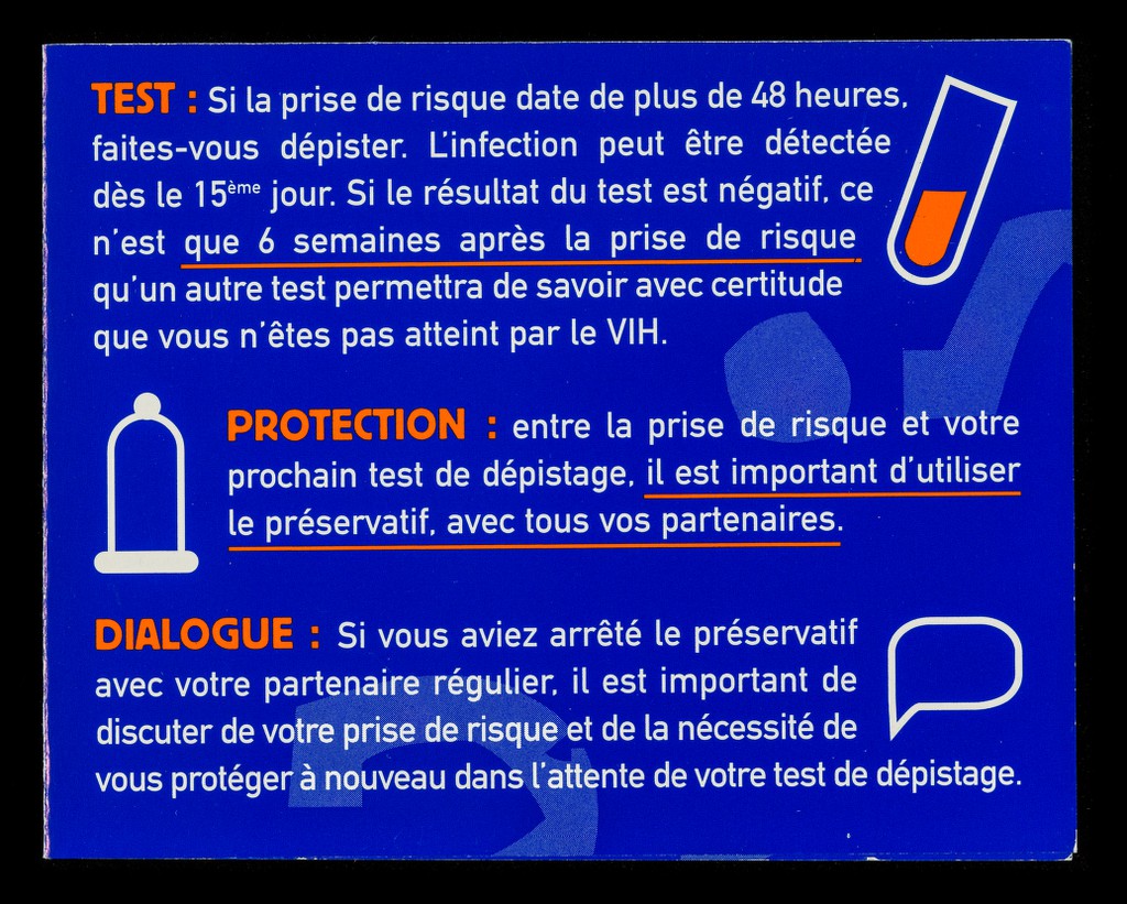 Prise de risque: que faire? : en cas de prise de risque: ... rapport non  protégé, rupture de préservatif, éjaculation dans la bouche... : le T.P.E.  (Traitement Post Exposition) : 48h pour