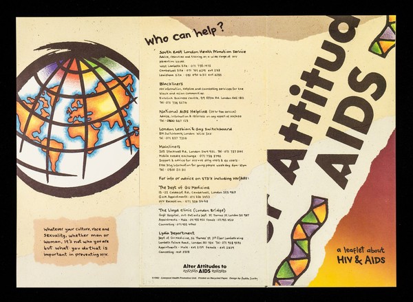 Attitud AIDS : a leaflet about HIV & AIDS / Liverpool Health Promotion Unit.