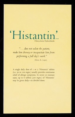 "...it was the black kitten's fault entirely" : 'Histantin'.