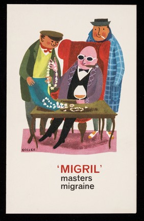 'Migril' masters migraine : even master minds can be slaves to migraine.