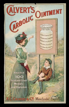 Calvert's Carbolic Ointment : Calvert's Carbolic Tooth Powder.