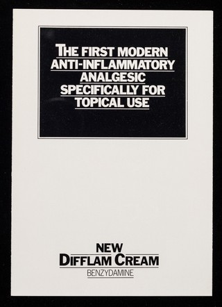 The first modern anti-inflammatory analgesic specifically for topical use : new Difflam Cream benzydamine.