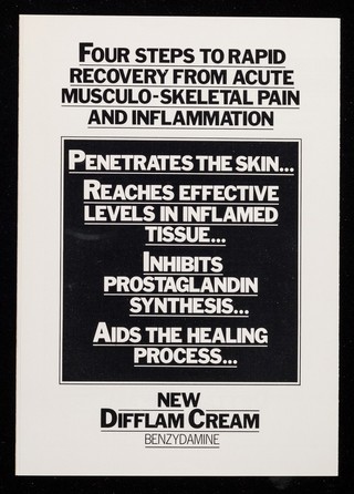 The first modern anti-inflammatory analgesic specifically for topical use : new Difflam Cream benzydamine.