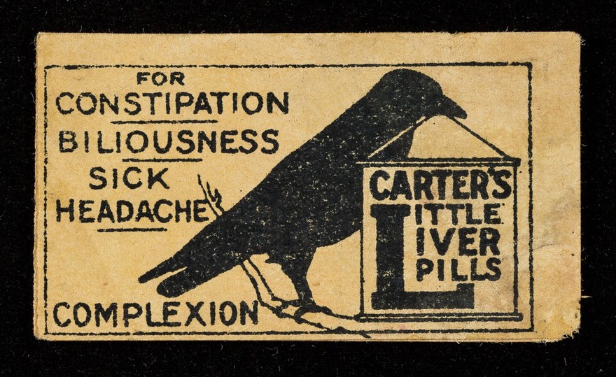 For constipation biliousness sick headache complexion : Carter's Little Liver Pills.