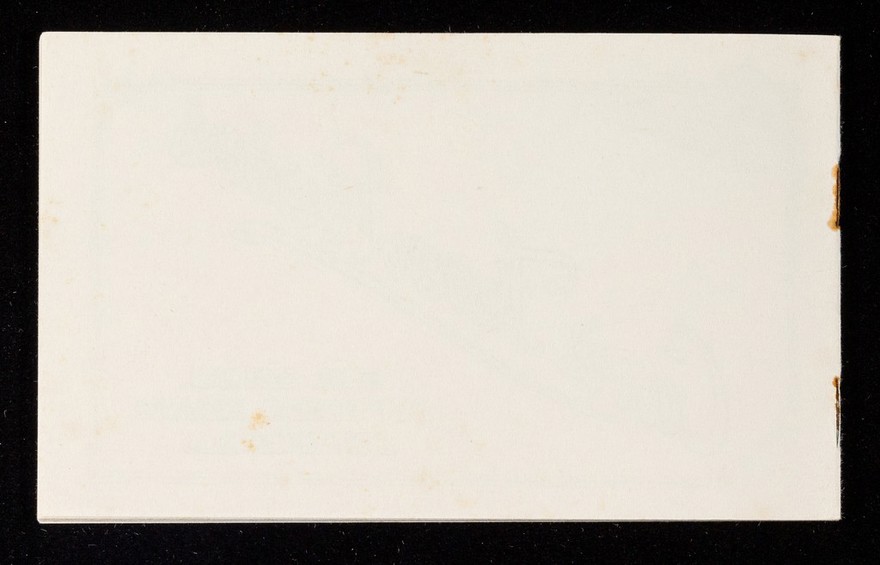 Blotter : Carr's Fever Powders : for colds, feverish heats, influenza.