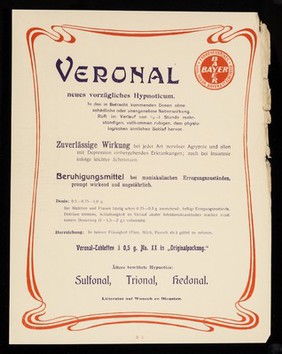 Veronal : neues vorzügliches Hypnoticum.