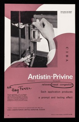 Antistin-Privine relieves nasal congestion : for routine cough control Tessalon Perles : selective inhibitor of the cough reflex.