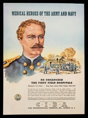 Medical heroes of the army and navy : he organized the first field hospitals.