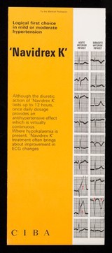 Logical first choice in mild or moderate hypertension : 'Navidrex K'.