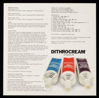 How to prevent rebound psoriasis : Dithrocream: now the most practical treatment for psoriasis.