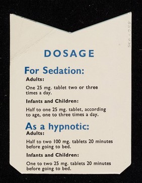 Safe sedation 'Distaval' 25 mg. thalidomide per tablet... : 'Distaval' Forte 100 mg. thalidomide per tablet ... sounder sleep / The Distillers Company (Biochemicals) Limited.