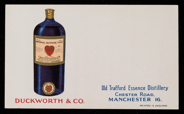 Duckworth & Co. : Old Trafford Essence Distillery Chester Road, Manchester 16.