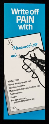Write off pain with Paramol-118.