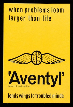 When problems loom larger than life : 'Aventyl' lends wings to troubled minds.