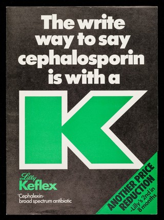 The write way to say cephalosporin is with a K.