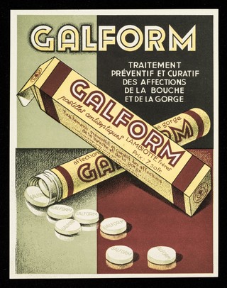 Galform : traitement préventif et curatif des affections de la bouche et de la gorge.