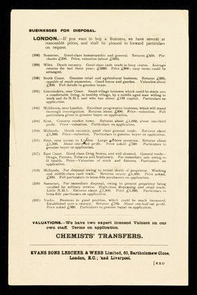The Counter Adjunct. No. 323. November, 1918 : Camphorated Lanoline.