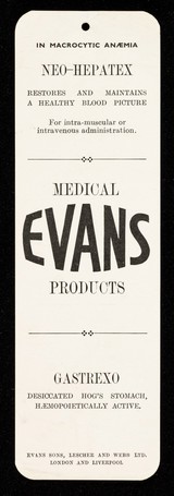 Medical Evans products.