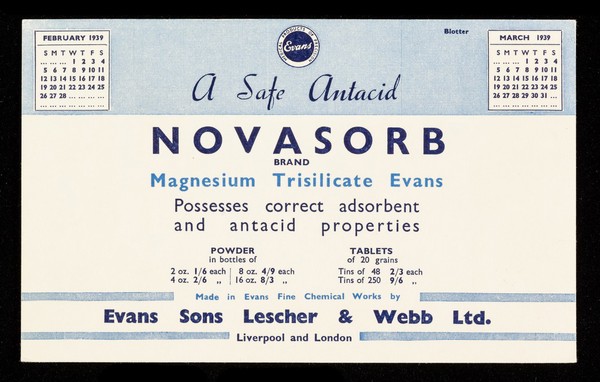 A safe antacid : Novasorb.