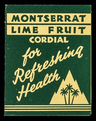 Montserrat Lime Fruit Cordial for refreshing health.