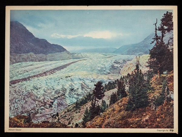 Eurax an effective antipruritic : Aletsch Glacier.